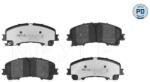 MEYLE set placute frana, frana disc MEYLE -PD: Advanced performance and design. 025 221 1716/PD (025 221 1716/PD)