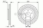 Bosch Disc frana MITSUBISHI OUTLANDER III (GF, GG, ZJ) (2012 - 2016) BOSCH 0 986 479 751