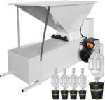 Eno Italia Zdrobitor desciorchinator electric ENO 3 SMALTO max 1200 kg/h role aluminiu tambur inox + 5 buc. Dop cu serpentina 25-50 L 50/35X55 AgroPro Fabricat in Italia (10103946+dop) - agropro