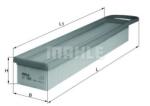Mahle Original Filtru aer PEUGEOT 2008 (2013 - 2016) MAHLE ORIGINAL LX 1969