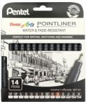 Pentel tűfilc Pointliner 14 db-os szett (YS20P-14)