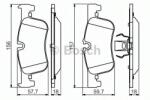 Bosch Set placute frana, frana disc BMW Seria 1 (F21) (2011 - 2016) BOSCH 0 986 494 561