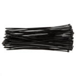 TOPEX Legaturi de cablu 4, 8 mm x 300 mm, negru, 75 bucati (44E980)