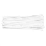 TOPEX Legaturi pentru cabluri 3, 6 mm x 300 mm, alb, 100 bucati (44E974)