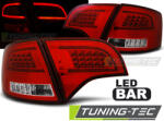  AUDI A4 B7 11.04-03.08 AVANT RED WHITE LED BAR Tuning-Tec Hátsó Lámpa (LDAUB0)