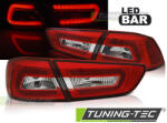 Mitsubishi LANCER 8 SEDAN 08-11 RED WHITE LED BAR Tuning-Tec Hátsó Lámpa (LDMI08)