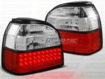  VW GOLF 3 09.91-08.97 RED WHITE LED Tuning-Tec Hátsó Lámpa (LDVW35)