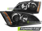 FORD FOCUS II 09.04-01.08 BLACK Tuning-Tec Fényszóró (LPFO64)