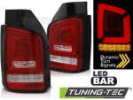  VW T5 04.03-09 RED WHITE FULL LED Tuning-Tec Hátsó Lámpa (LDVWL1)