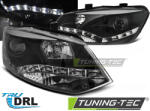  VW POLO 6R 09-03.14 DRL BLACK Tuning-Tec Fényszóró (LPVWN4)