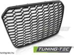  AUDI A6 C7 14-18 FÉNYES FEKETE Tuning-Tec Hűtőrács (GRAU89)