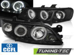 OPEL VECTRA B 99-03.02 ANGEL EYES CCFL BLACK Tuning-Tec Fényszóró (LPOPA7)