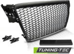  AUDI A4 B8 08-11 MATT FEKETE RS-STYLE Tuning-Tec Hűtőrács (GRAU01)