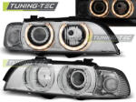  BMW E39 09.95-06.03 ANGEL EYES H7/H7 CHROME Tuning-Tec Fényszóró (LPBMA8)