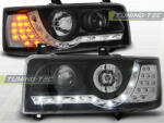  VW T4 90-03.03 TRANSPORTER DAYLIGHT BLACK LED INDICATION Tuning-Tec Fényszóró (LPVWF1)