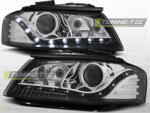  AUDI A3 8P 05.03-03.08 FEKETE DAYLIGHT Tuning-Tec Fényszóró (LPAU24)