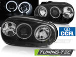  VW GOLF 4 09.97-09.03 ANGEL EYES CCFL BLACK Tuning-Tec Fényszóró (LPVWN8)