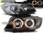  BMW E90/E91 03.05-08.08 ANGEL EYES BLACK Tuning-Tec Fényszóró (LPBM89)