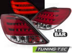  PEUGEOT 207 3D/5D 05.06-06.09 RED WHITE LED BAR Tuning-Tec Hátsó Lámpa (LDPE25)