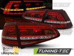  VW GOLF 7 13-17 RED WHITE LED GTI LOOK Tuning-Tec Hátsó Lámpa (LDVWI6)