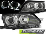  BMW E46 09.01-03.05 ANGEL EYES LED CHROME Tuning-Tec Fényszóró (LPBMD7)