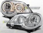  VW POLO 9N3 04.05-09 ANGEL EYES CHROME Tuning-Tec Fényszóró (LPVWE2)