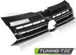  VW T5 10-15 CARAVELLE és MULTIVAN FÉNYES FEKETE/KRÓM Tuning-Tec Hűtőrács (GRVW26)