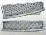  GRILL AUDI A4 (B6) RS-TYPE 10.00-10.04 MATT SILVER Tuning-Tec Hűtőrács (GRAU32)