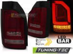  VW T6 2015- RED SMOKE SEQ LED BAR OEM BULB Tuning-Tec Hátsó Lámpa (LDVWJ3)