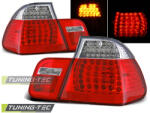  BMW E46 09.01-03.05 SEDAN RED WHITE LED Tuning-Tec Hátsó Lámpa (LDBM78)