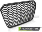  AUDI A6 C7 11-14 FÉNYES FEKETE Tuning-Tec Hűtőrács (GRAU87)