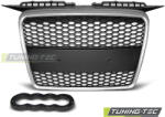  GRILL AUDI A3 RS-TYPE 06.05-03.08 MATT SILVER Tuning-Tec Hűtőrács (GRAU26)