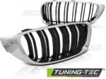  BMW F32, F33, F36 13- M4 LOOK CHROME BLACK Tuning-Tec Hűtőrács (GRBM87)