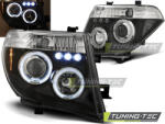  NISSAN NAVARA D40/PATHFINDER 05-10 ANGEL EYES BLACK Tuning-Tec Fényszóró (LPNI06)
