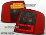  AUDI A6 05.97-05.04 AVANT RED SMOKE LED Tuning-Tec Hátsó Lámpa (LDAU40)