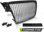  AUDI A4 B8 08-11 GLOSSY BLACK RS-STYLE Tuning-Tec Hűtőrács (GRAU28)