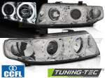 Seat LEON / TOLEDO 04.99-08.04 ANGEL EYES CCFL CHROME Tuning-Tec Fényszóró (LPSE35)