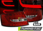  AUDI A6 C6 SEDAN 04.04-08 RED WHITE LED 7PIN Tuning-Tec Hátsó Lámpa (LDAUC5)