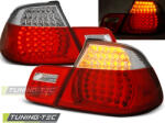  BMW E46 04.99-03.03 CABRIO RED WHITE LED Tuning-Tec Hátsó Lámpa (LDBM49)