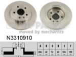 NIPPARTS Disc frana OPEL ASTRA J GTC (2011 - 2016) NIPPARTS N3310910