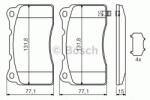 Bosch Set placute frana, frana disc SAAB 9-5 (YS3G) (2010 - 2012) BOSCH 0 986 494 395