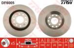 TRW Disc frana AUDI A4 Cabriolet (8H7, B6, 8HE, B7) (2002 - 2009) TRW DF6005