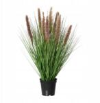 Kaemingk Műnövény Pampas Fű barna dekoratív cserépben 68cm (8720725125568)