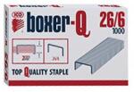 Boxer Tűzőkapocs BOXER Q 26/6 1000 darabos (7330060000) - irodaszer