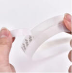 AVSeal Szilikon szalag ajtó tömítés hőszigetelő lapos profil 45 mm széles 1 méter hosszú fehér színben