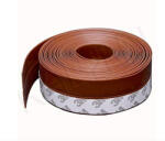 AVSeal Szilikon szalag ajtó tömítés hőszigetelő lapos profil 45 mm széles 1 méter hosszú barna színben