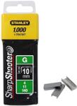 STANLEY 1-TRA706T Capse de inalta calitate 10 mm / 3/8" 1000 buc. tip g 4/11/140 (47001TRA706T) - agromoto