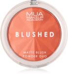 MUA Makeup Academy Blushed Powder Blusher púderes arcpír árnyalat Peach Fizz 5 g