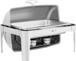 Royal Catering Chafing - GN 1/1 - Royal Catering - 8, 5 l - 2 fűtőanyagcella - rolltop (RCCD-RT4_9L)