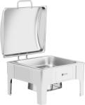 Royal Catering Chafing - GN 2/3 - Royal Catering - 5, 3 l - 1 fűtőanyagcella - félkör (RCCD-RT11_6L)